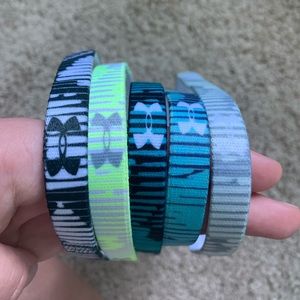 Set of 5 Under Armour Headbands